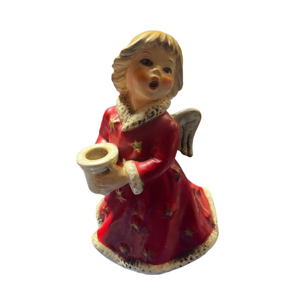 Goebel Hummel Musical Angel Candleholder Figurine